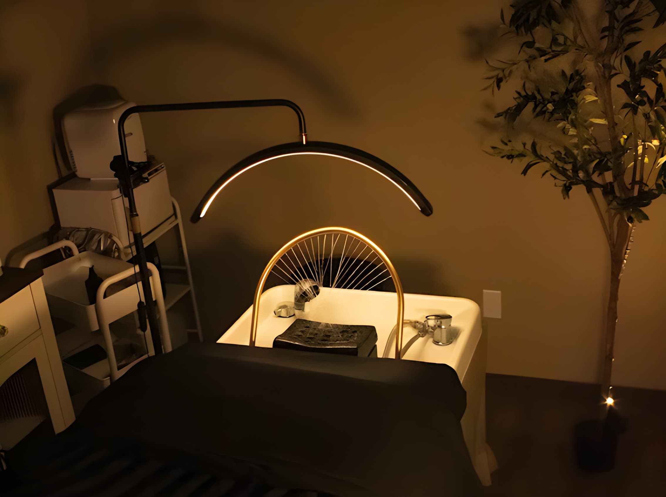 High-magnification scalp analysis at Serenity Scalp Spa in Temecula